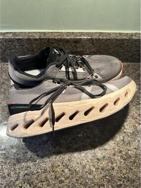 On CloudTec Phase Shoes Mens Sz 12 Gray Running Sneakers Athletic Road NO INSOLE